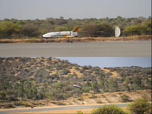 ISRO's RLV-TD LEX during the landing