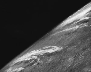 First image of Earth from space